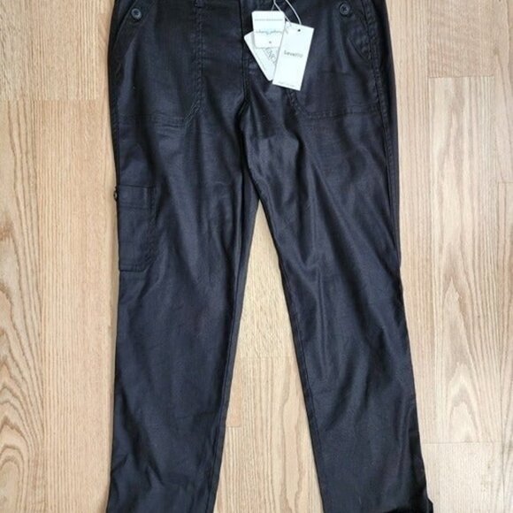 NWT Dayla Cargo Pants Linen Pants Level 99 Tencel Relaxed Fit Size 26" - Picture 5 of 12